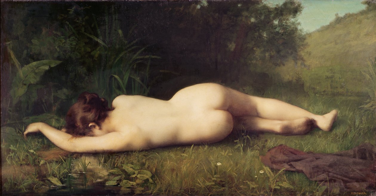 Byblis wird zu einer Quelle von Jean Jacques Henner