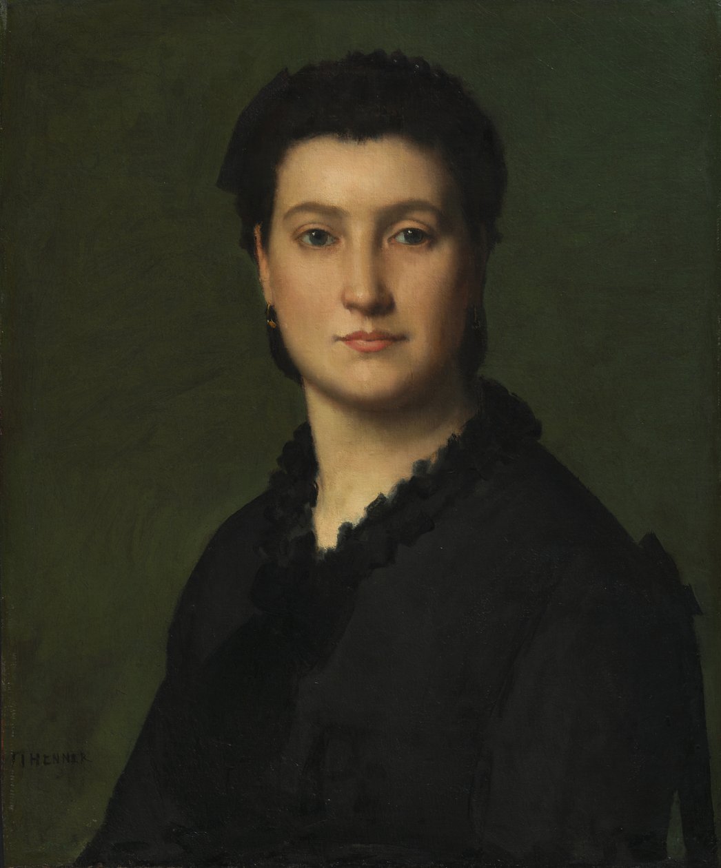 Porträt einer Frau von Jean Jacques Henner