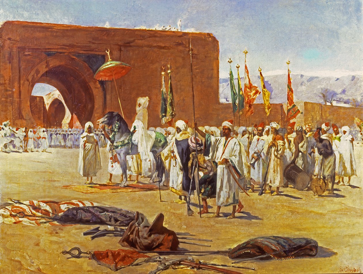 Maurische Prozession von Jean Joseph Benjamin Constant