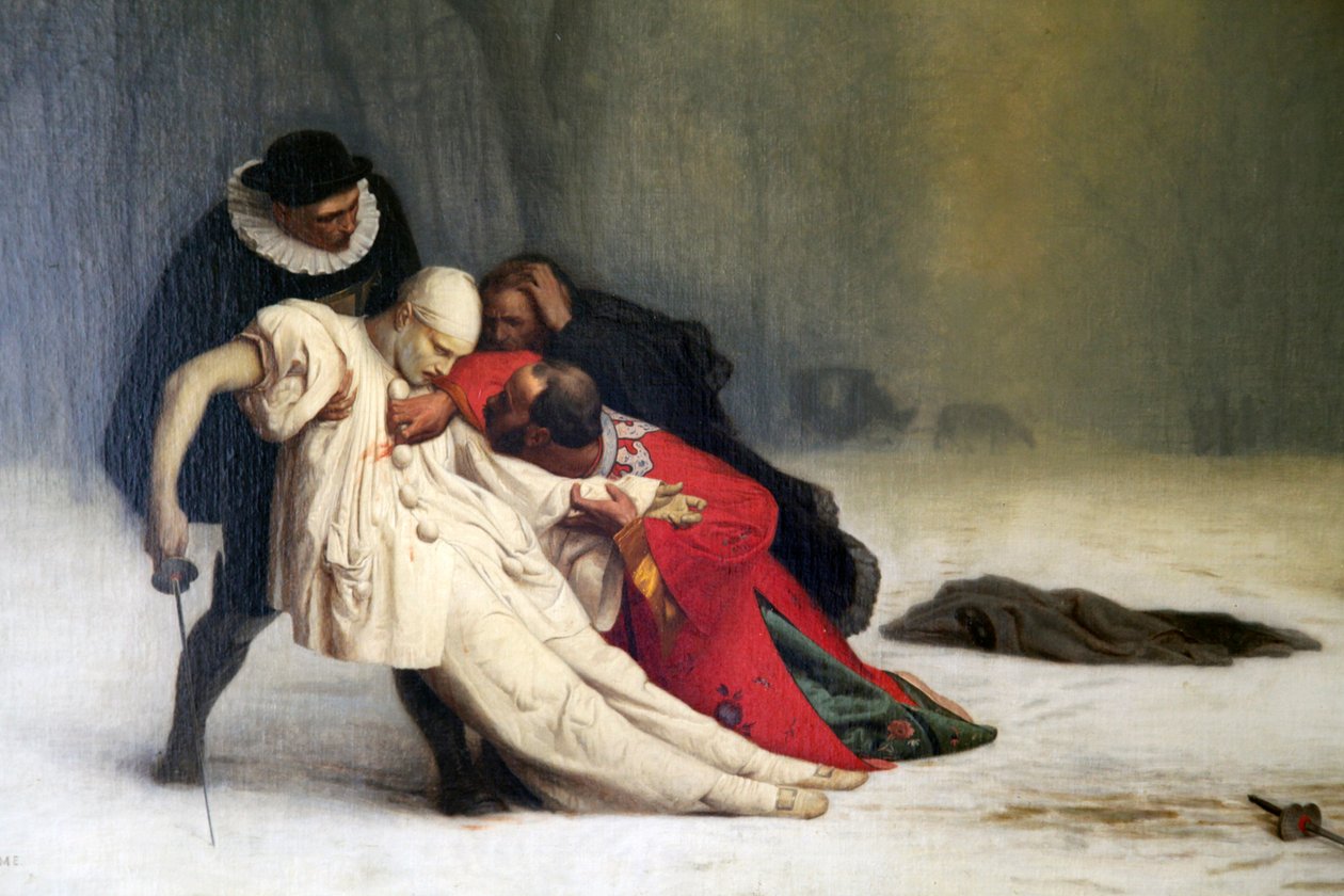 Duell nach einem Maskenball, 1857 von Jean Leon Gerome
