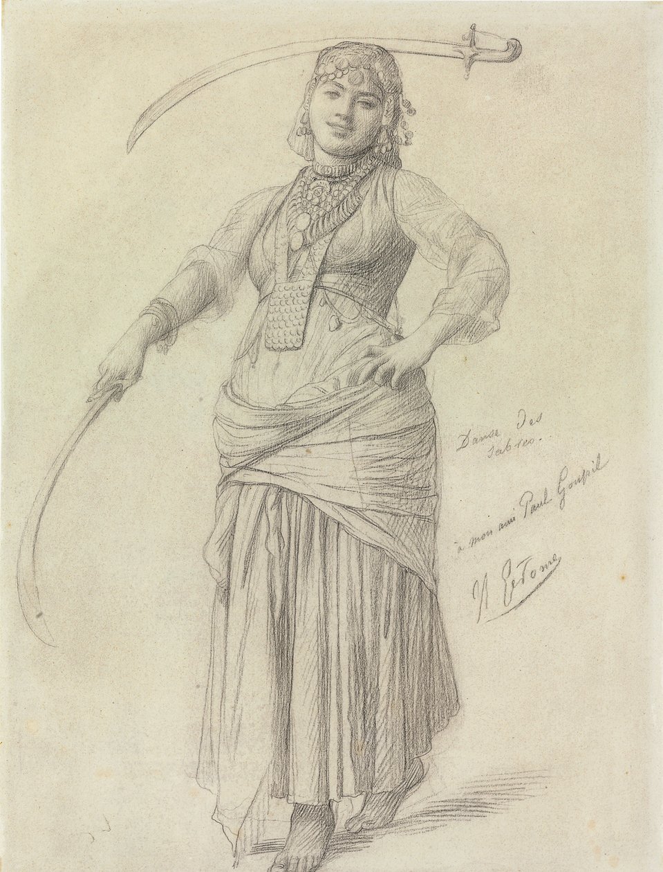 Säbeltanz von Jean Leon Gerome