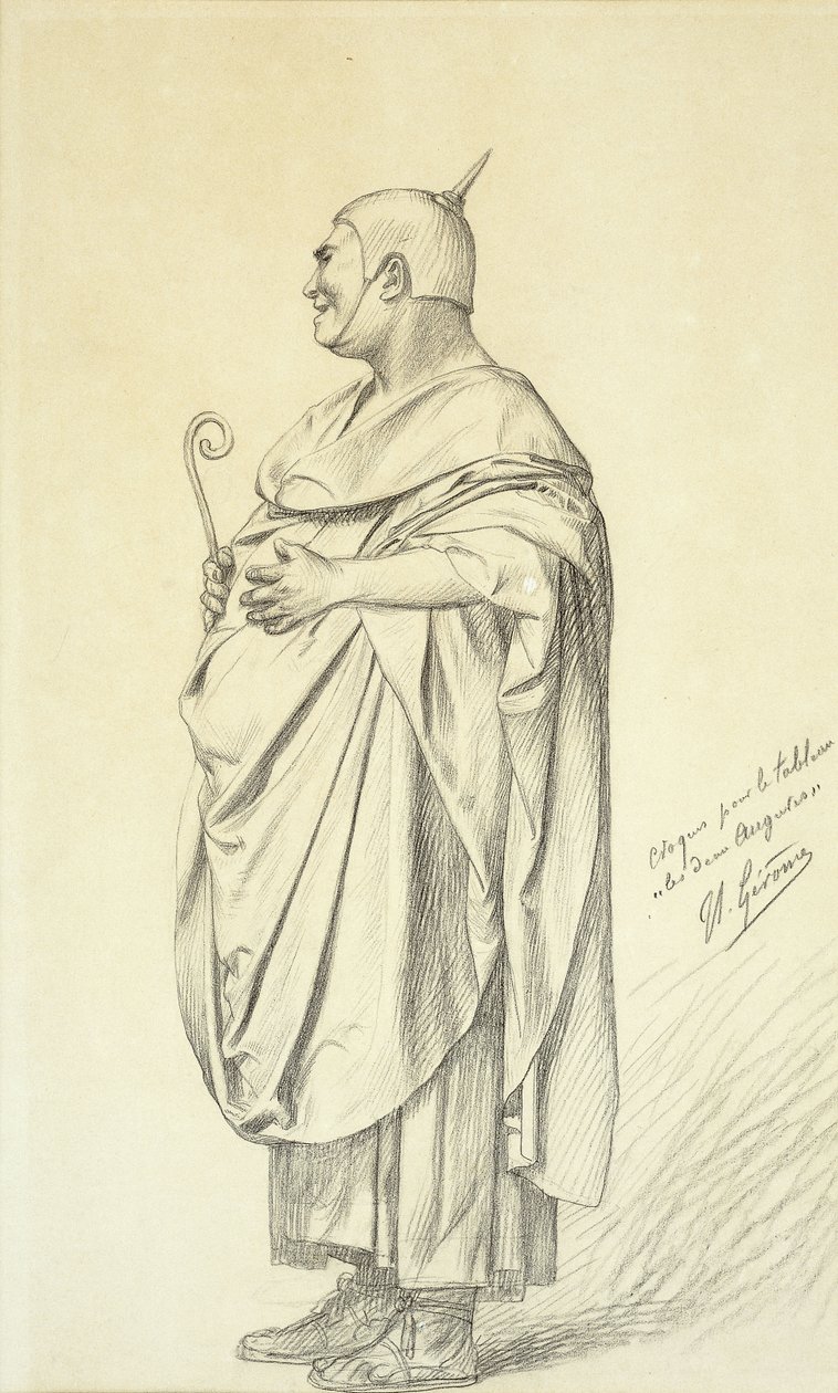 Studie für die zwei Auguren von Jean Leon Gerome