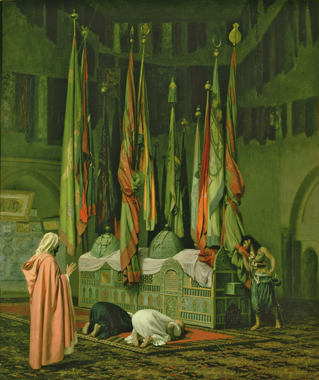 Das Heiligtum des Imam Hussein von Jean Leon Gerome