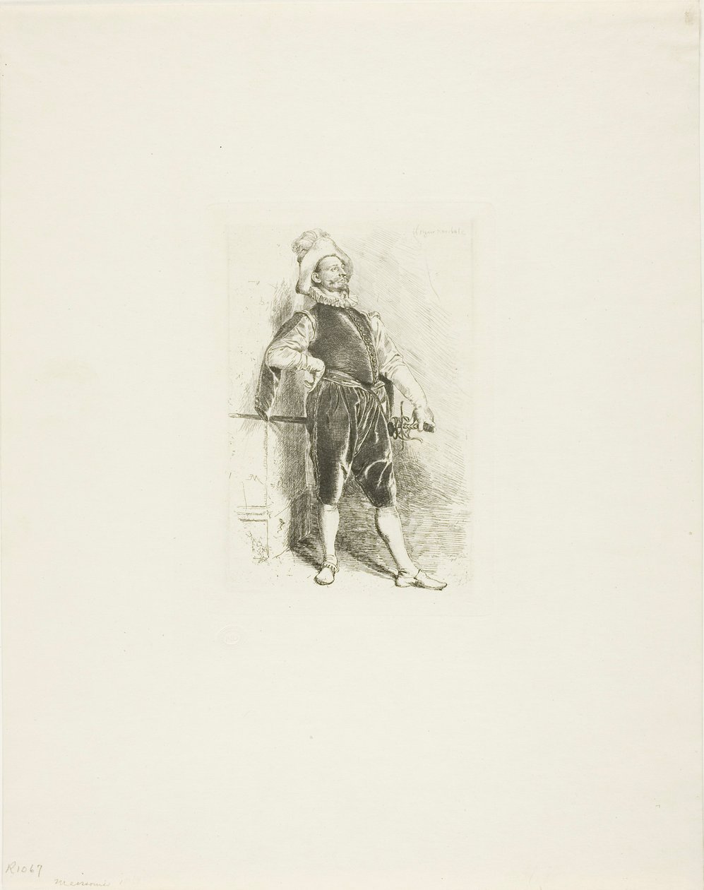 Signor Annibale von Jean Louis Ernest Meissonier