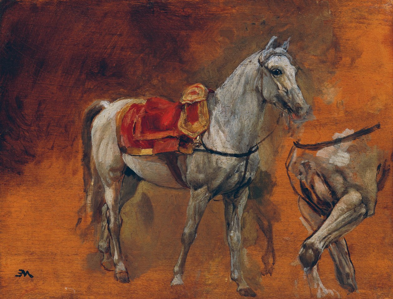 Studien eines Schimmels von Jean Louis Ernest Meissonier