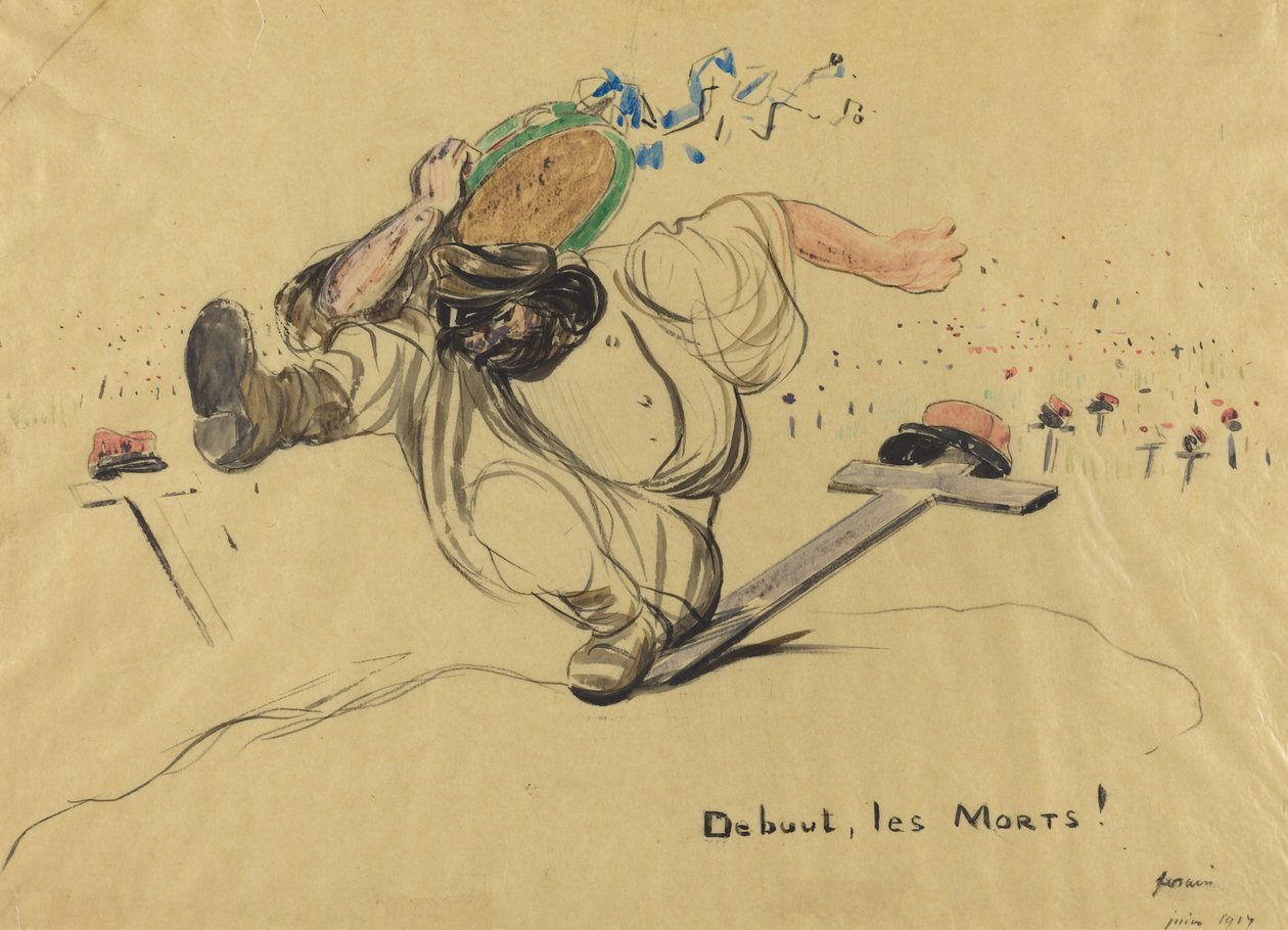 Debout, les Morts!, 1917 von Jean Louis Forain