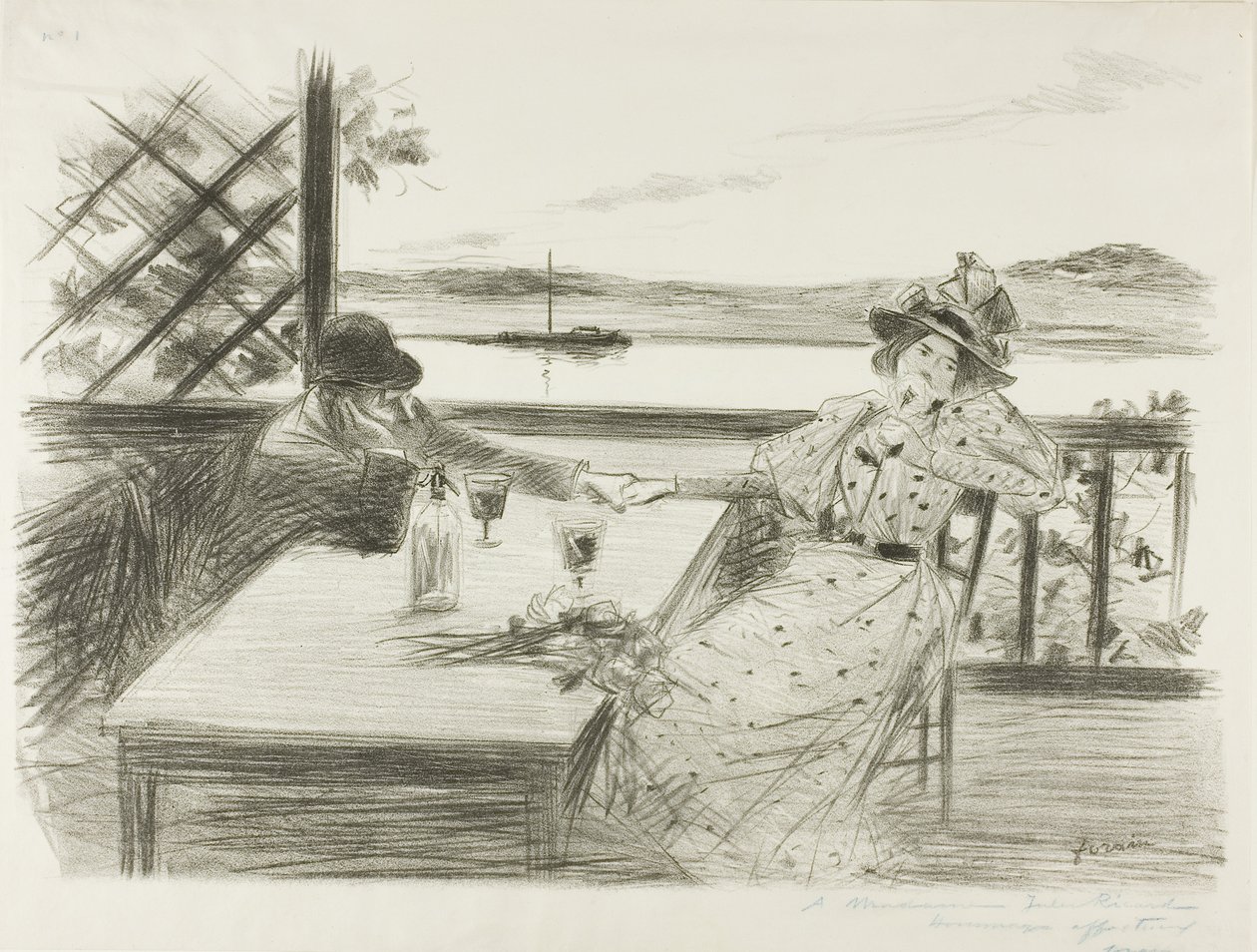 Der Laube von Jean Louis Forain