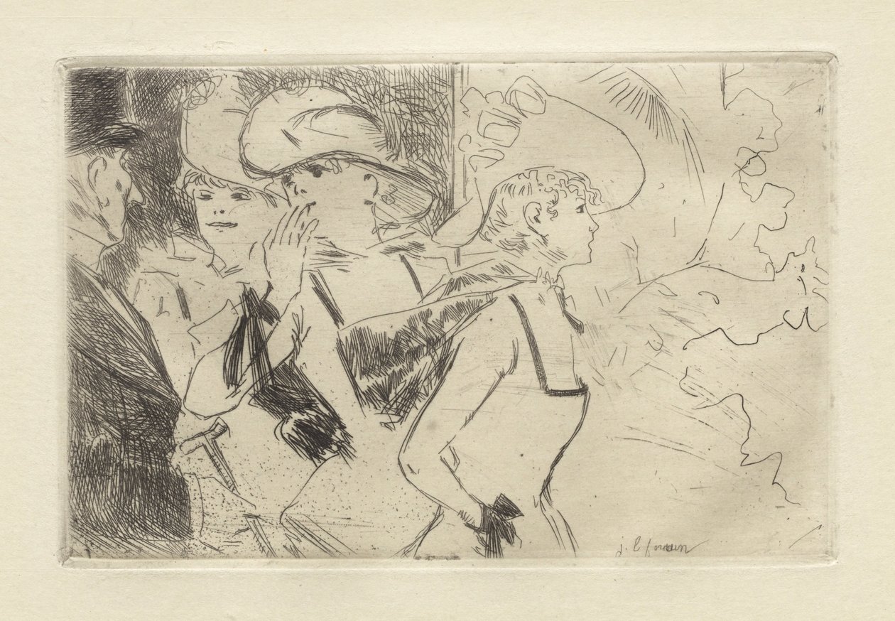 Die Folies-Bergère, ca. 1880-86 von Jean Louis Forain