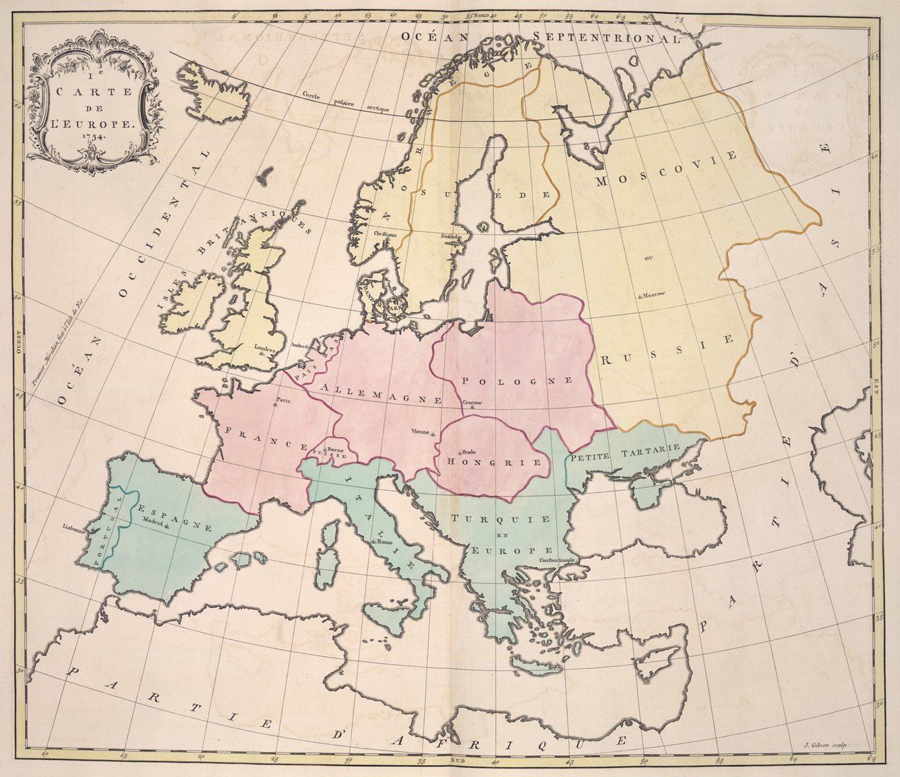Europa, aus 