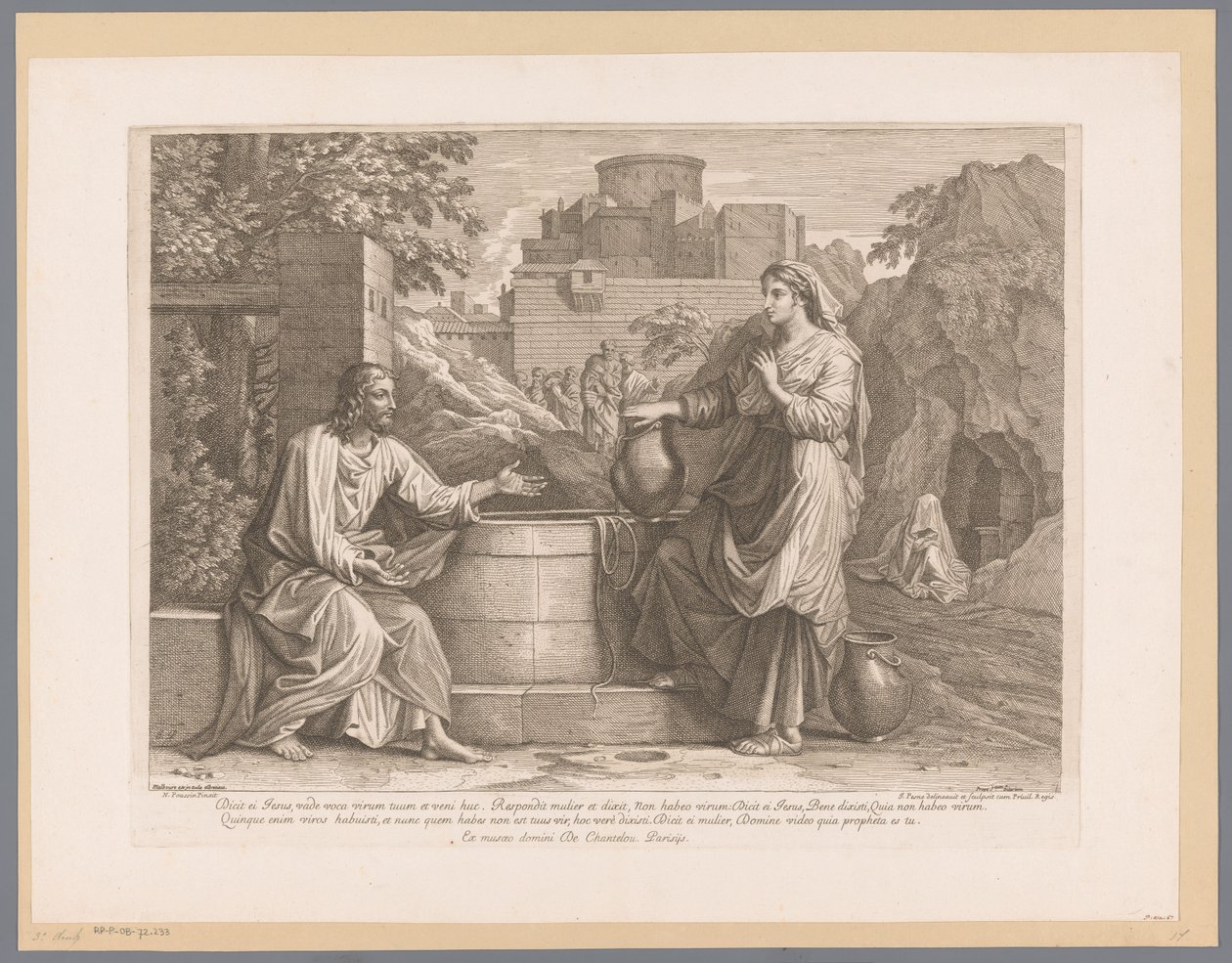 Christus und die Samariterin von Jean Pesne
