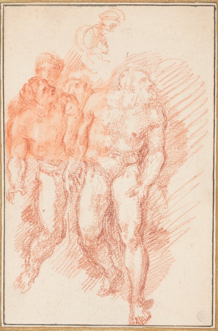 Figuren aus dem Jüngsten Gericht von Jean Robert Ango
