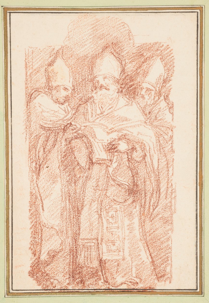 Drei Bischöfe von Jean Robert Ango