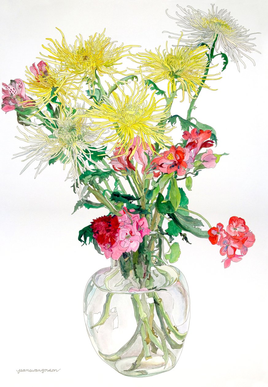 Spinnenchrysanthemen von Jean Swan Gordon