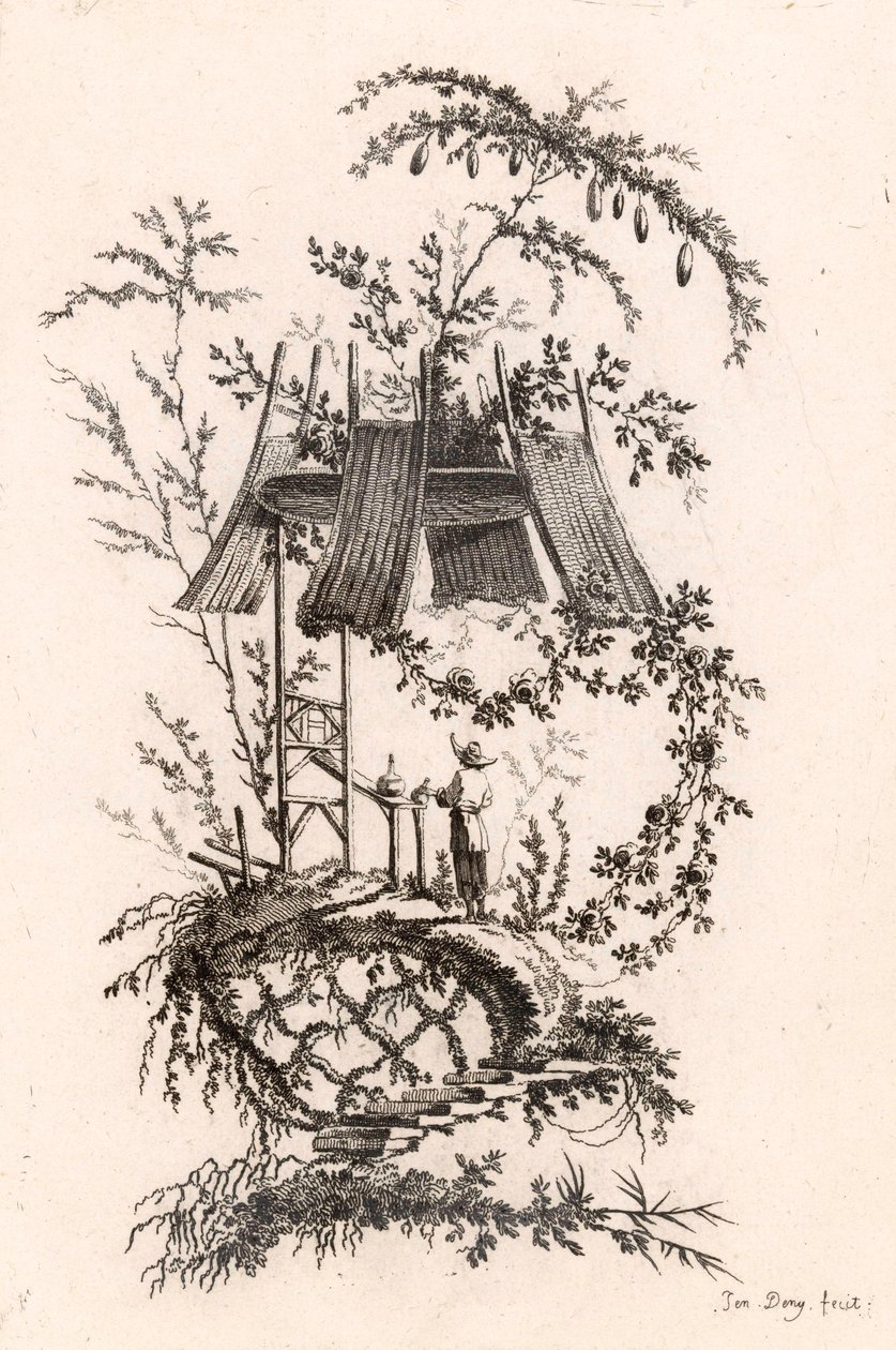 Chinesische Baracke von Jeanne Deny