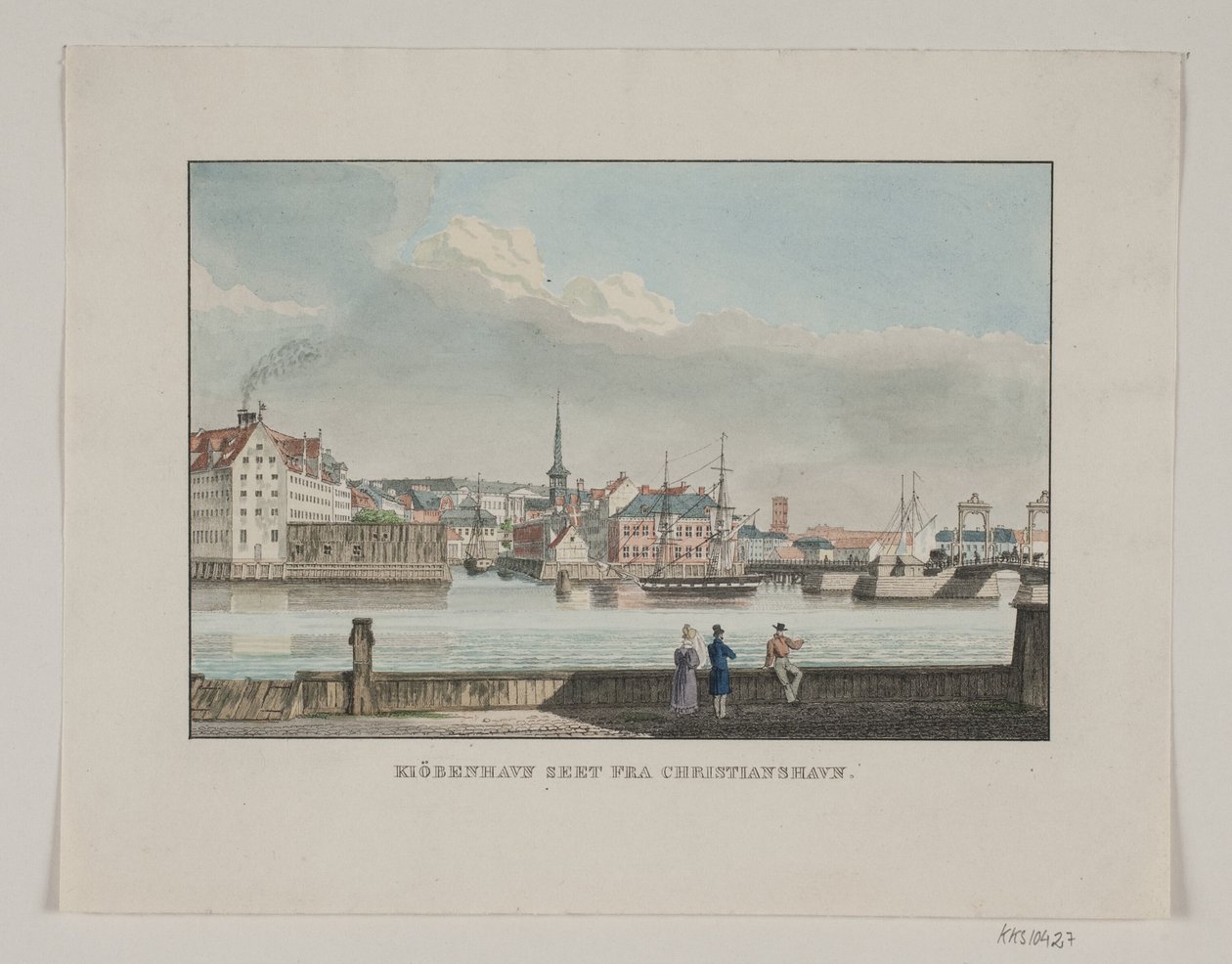 Kopenhagen von Christianshavn aus gesehen von Jens Holm