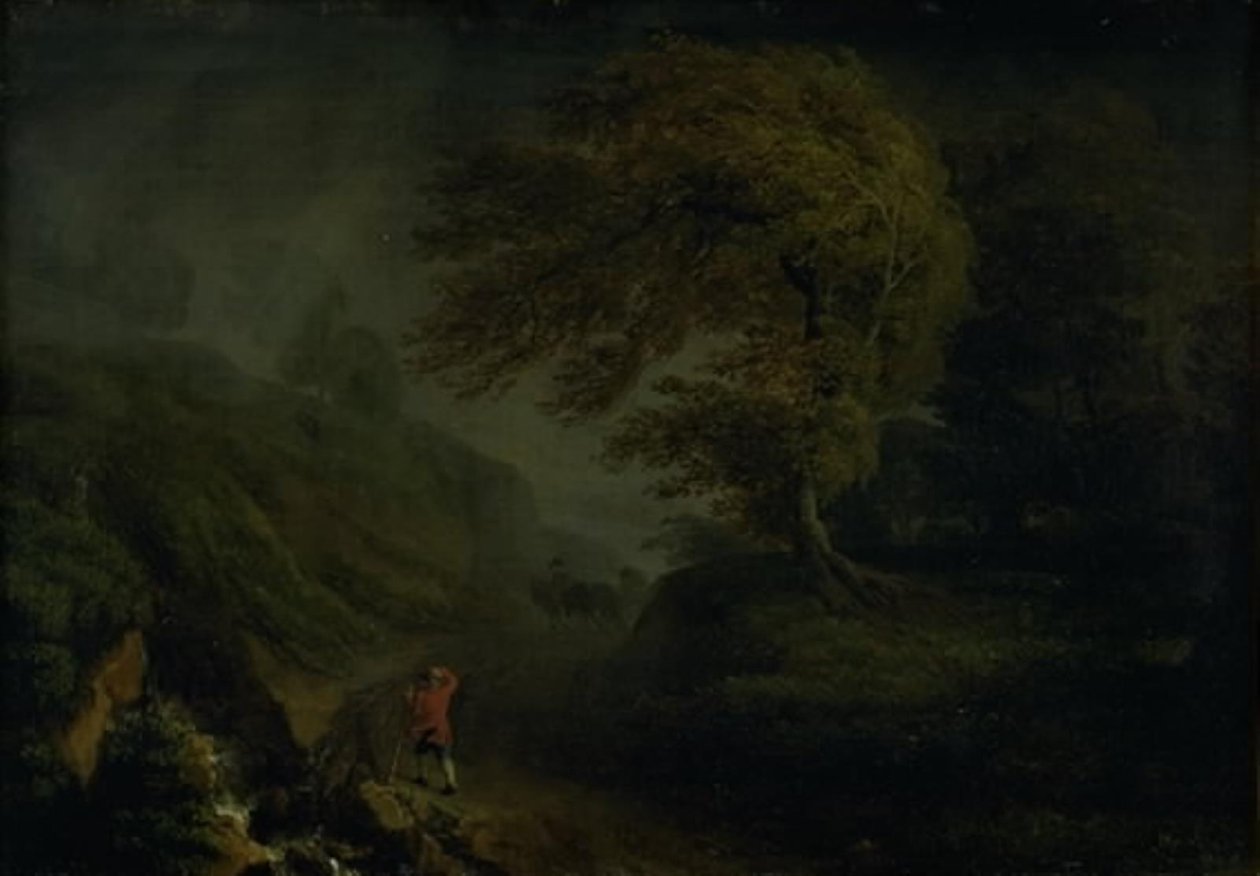 Unwetterlandschaft von Jens Juel