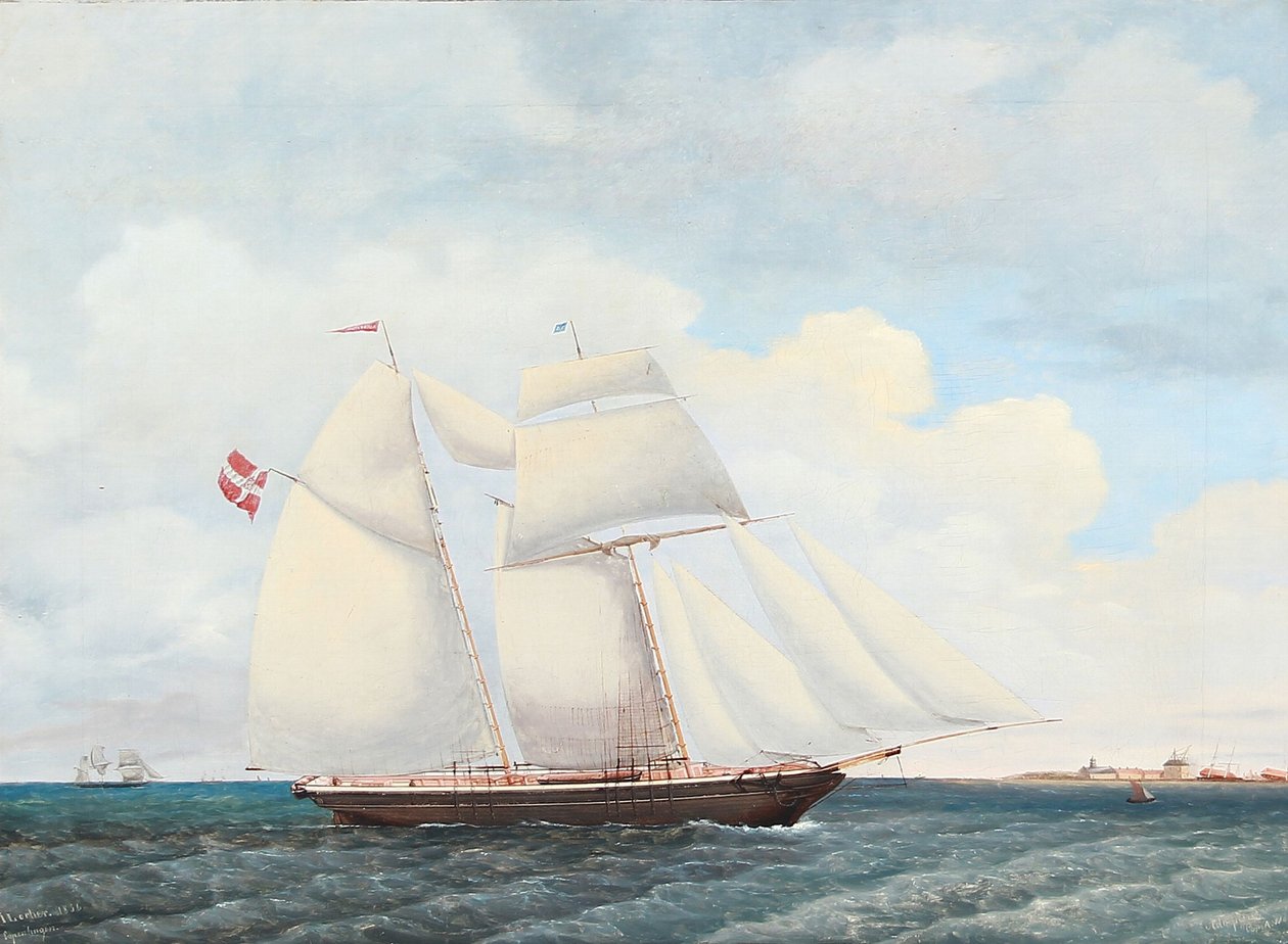 Die Schoner "Adolphine" von Jens Thielsen Locher