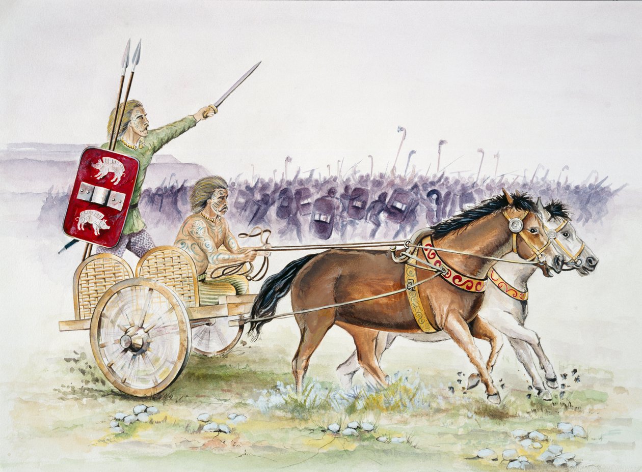 Keltischer Streitwagen, Eisenzeit, ca. 1990-2010 von Jeremy Richards
