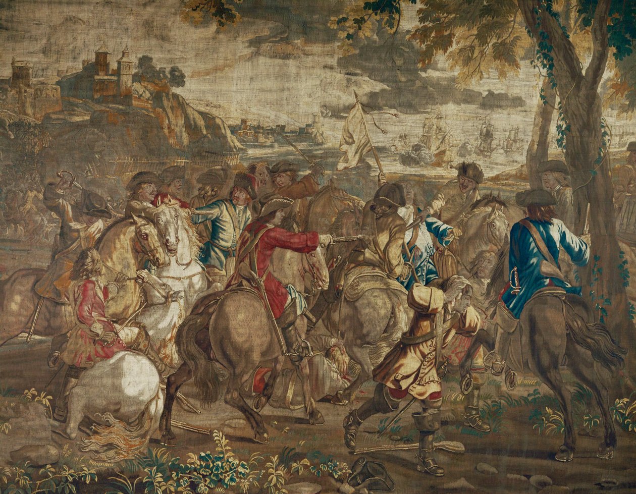 Ein Militärkonvoi von Jerome Le Clerc
