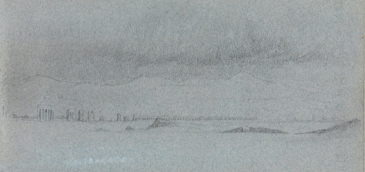 Skizzenbuch italienischer Landschaftsmotive, 1869 von Jervis McEntee