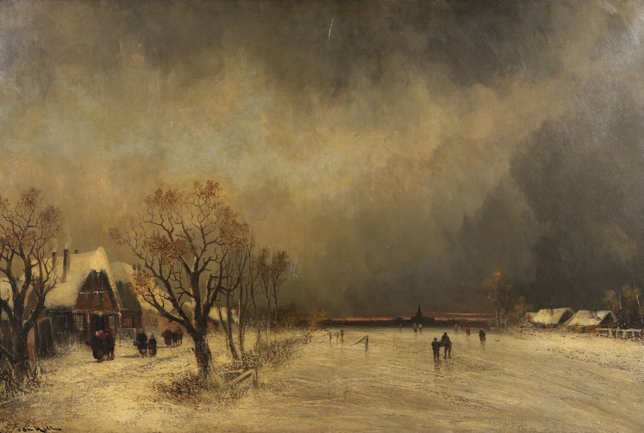 Im Griff des Winters von Joachim Hierschl Minerbi