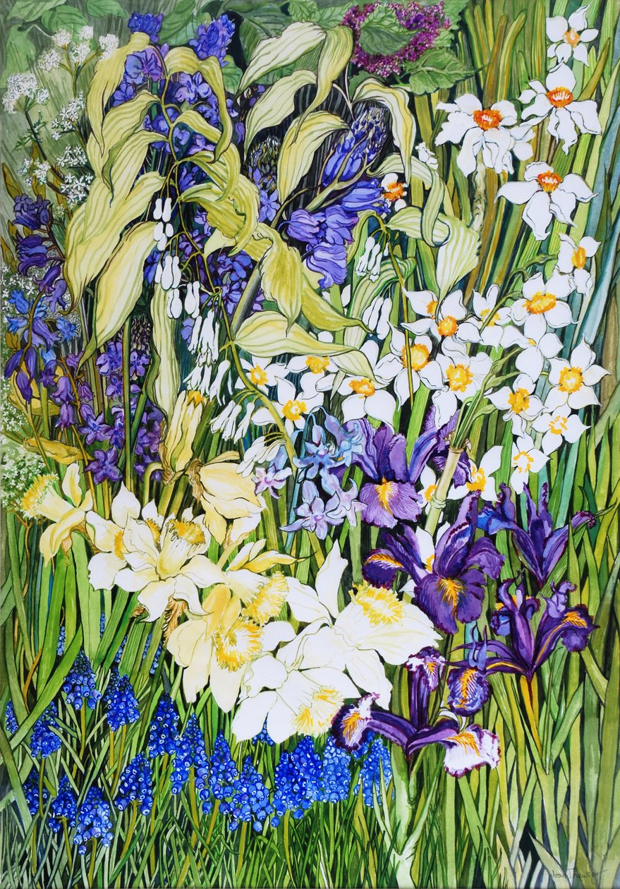 Frühlingsgrenze, 2012 von Joan Thewsey