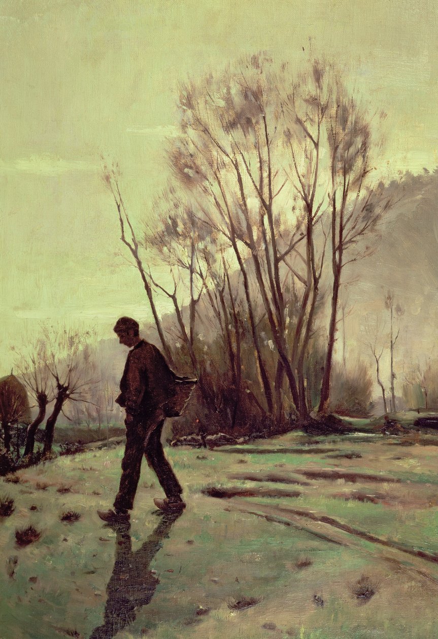 Der Arbeiter von Joaquin Vayreda