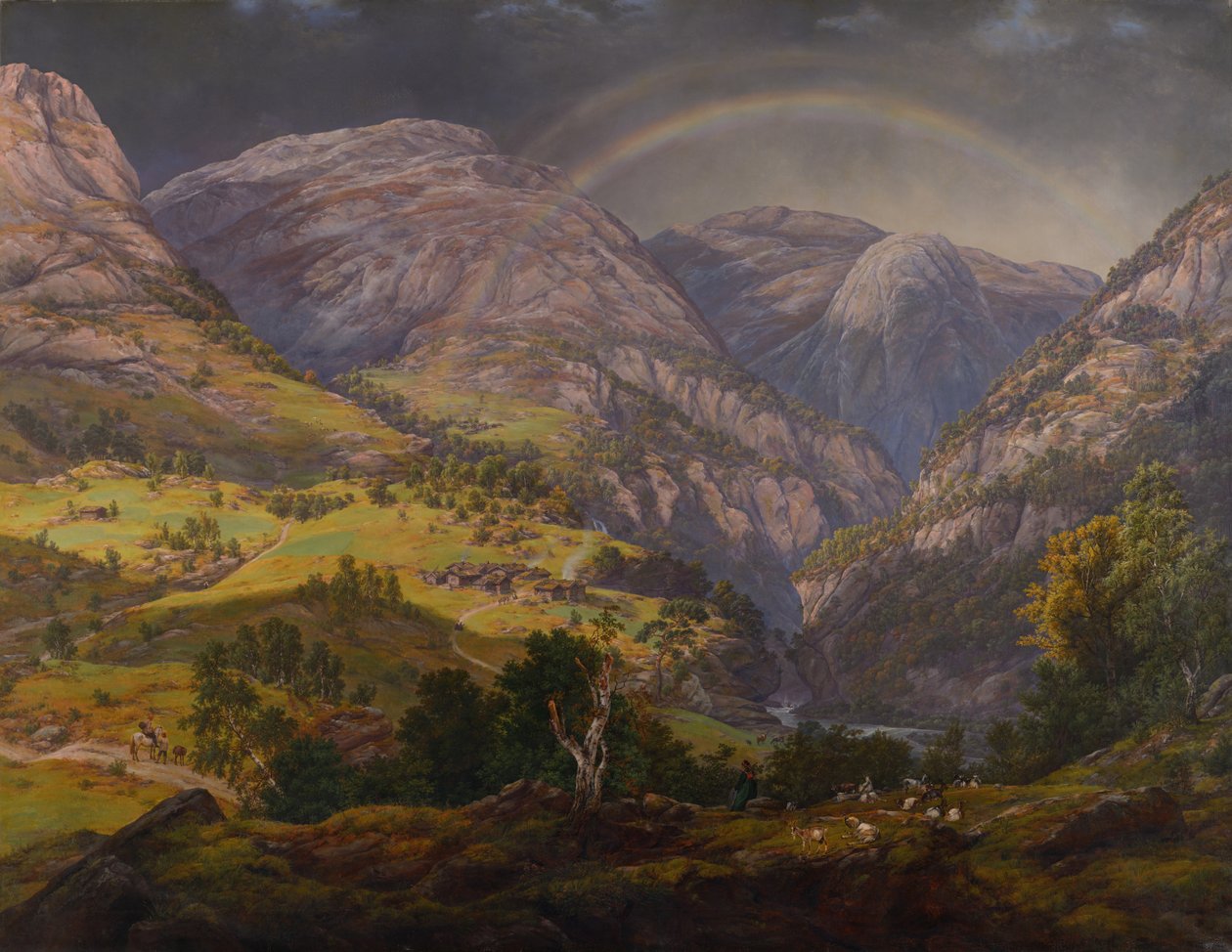 Blick von Stalheim von Johan Christian Dahl