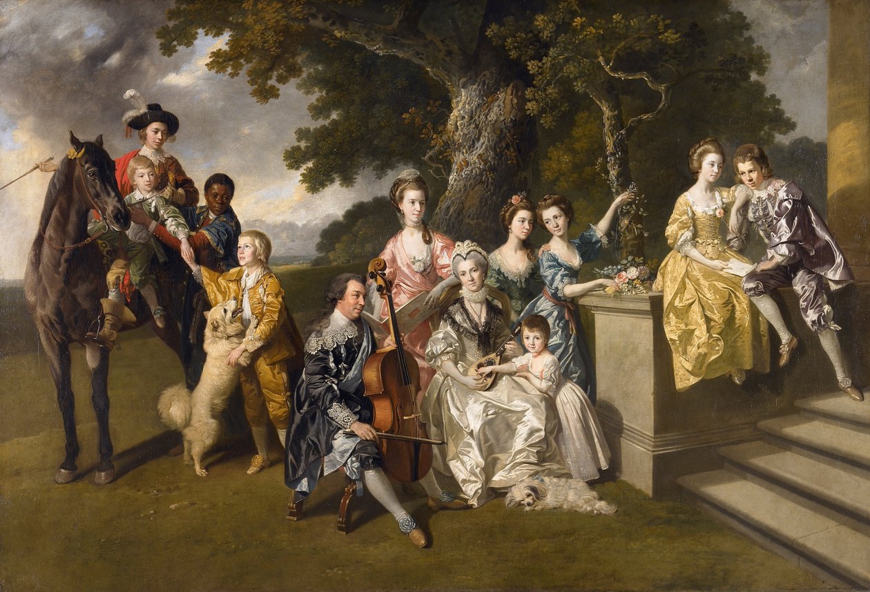 Die Familie von Sir William Young von Johan Joseph Zoffany