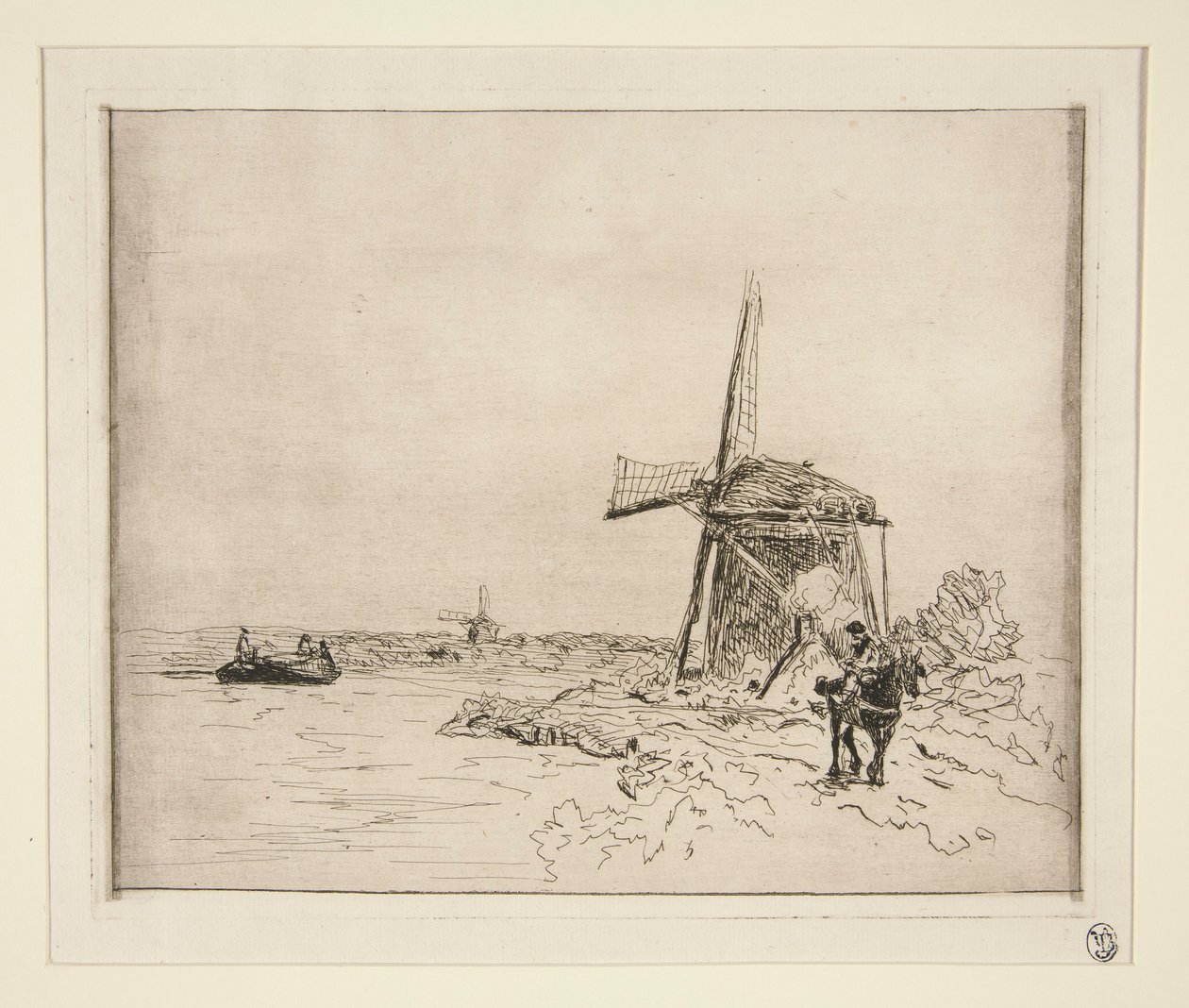 Der Treidelpfad von Johan Barthold Jongkind