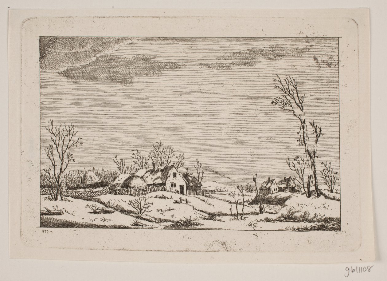 Winterlandschaft von Johan Bülow