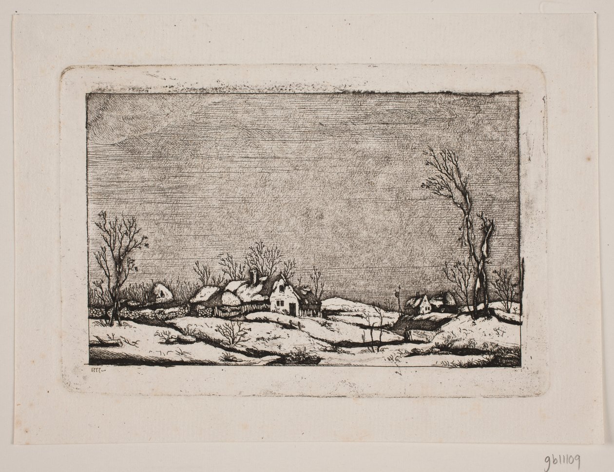 Winterlandschaft von Johan Bülow