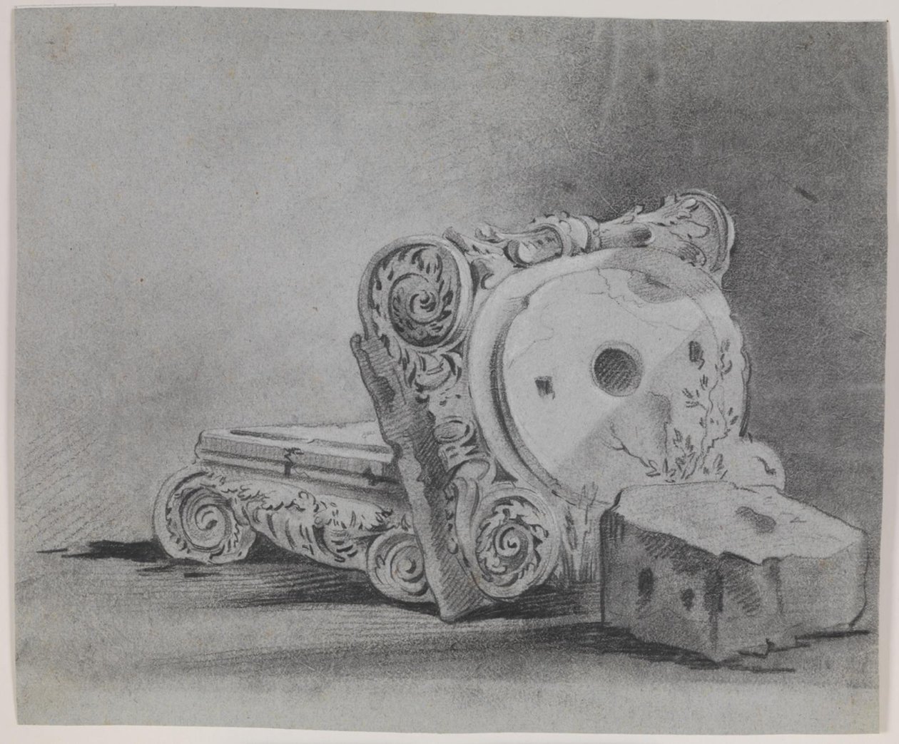 Ionische Kapitelle von Johan Mandelberg