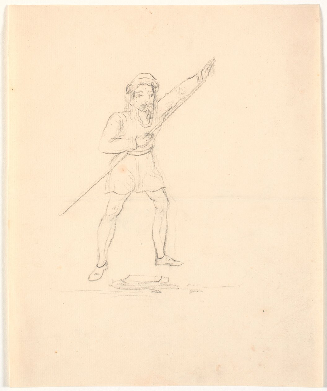 Mann mit Stab von Johan Thomas Lundbye