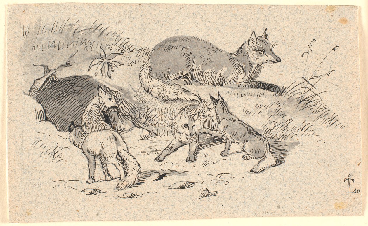 Der Fuchs von Johan Thomas Lundbye