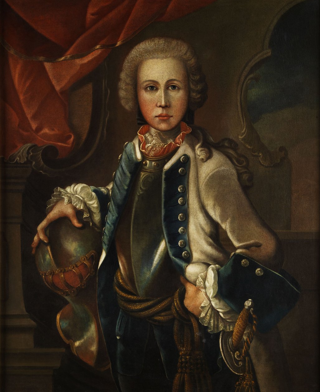 Porträt eines jungen Adligen von Johann Michael Franz