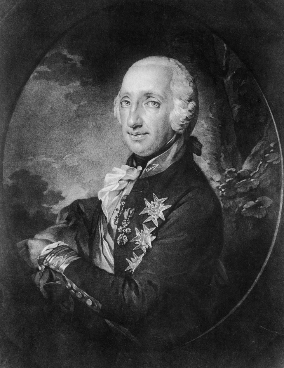 Ferdinand I. von Bourbon, König der Beiden Sizilien von Johann Peter Pichler