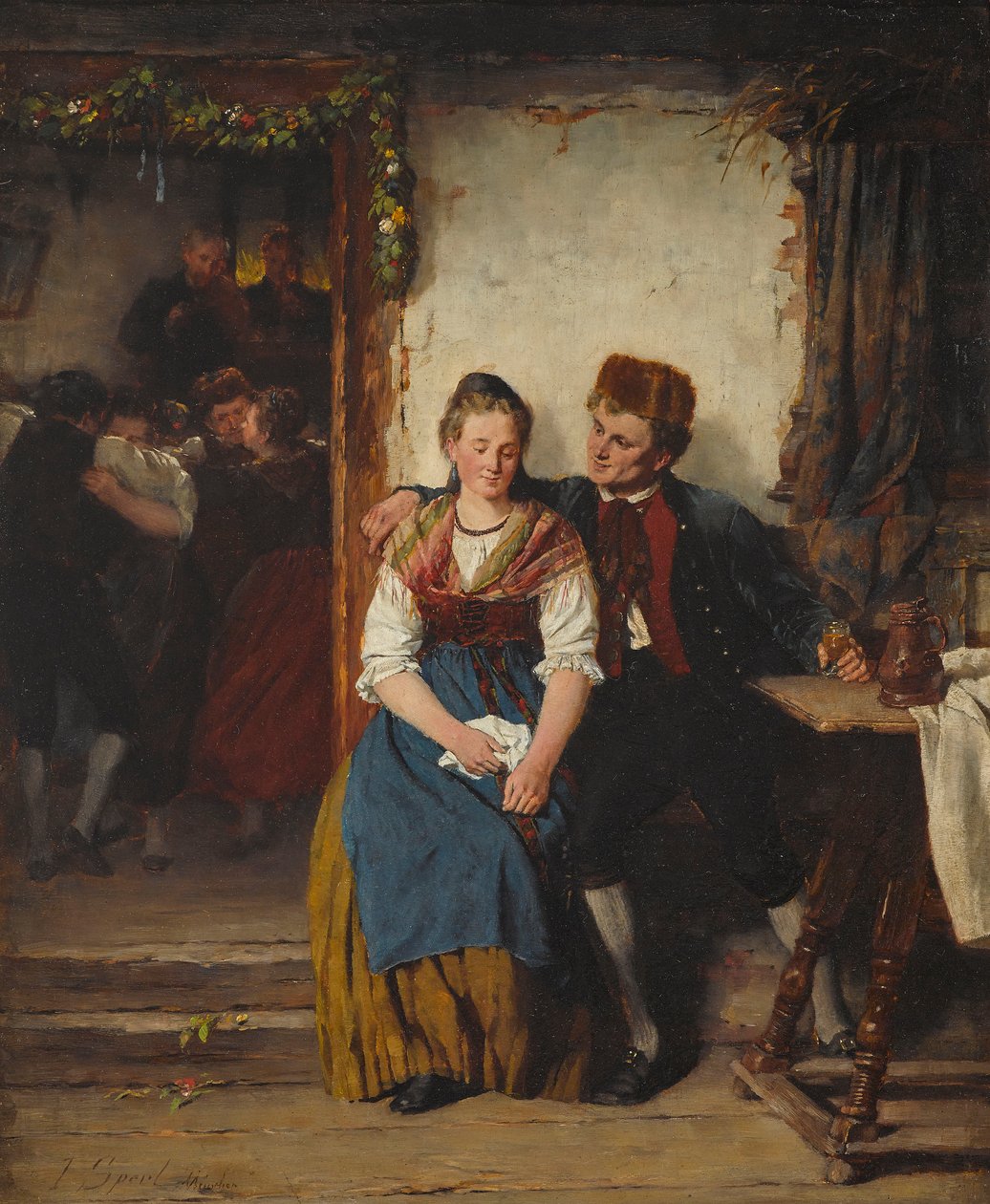 Tanzpause von Johann Sperl