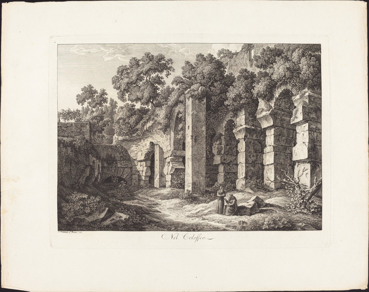 Im Kolosseum von Johann Christian Reinhart