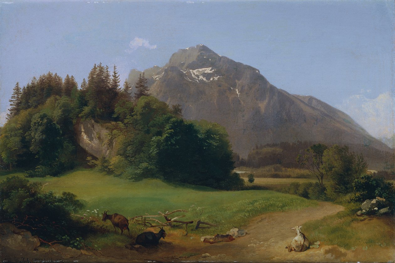 Bei Salzburg von Johann Fischbach