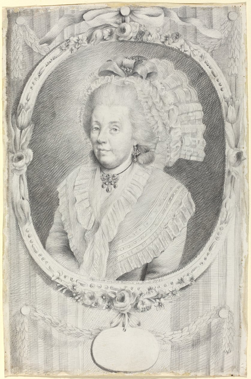 Frau Gottfried von Herder von Johann Friedrich Bierlein