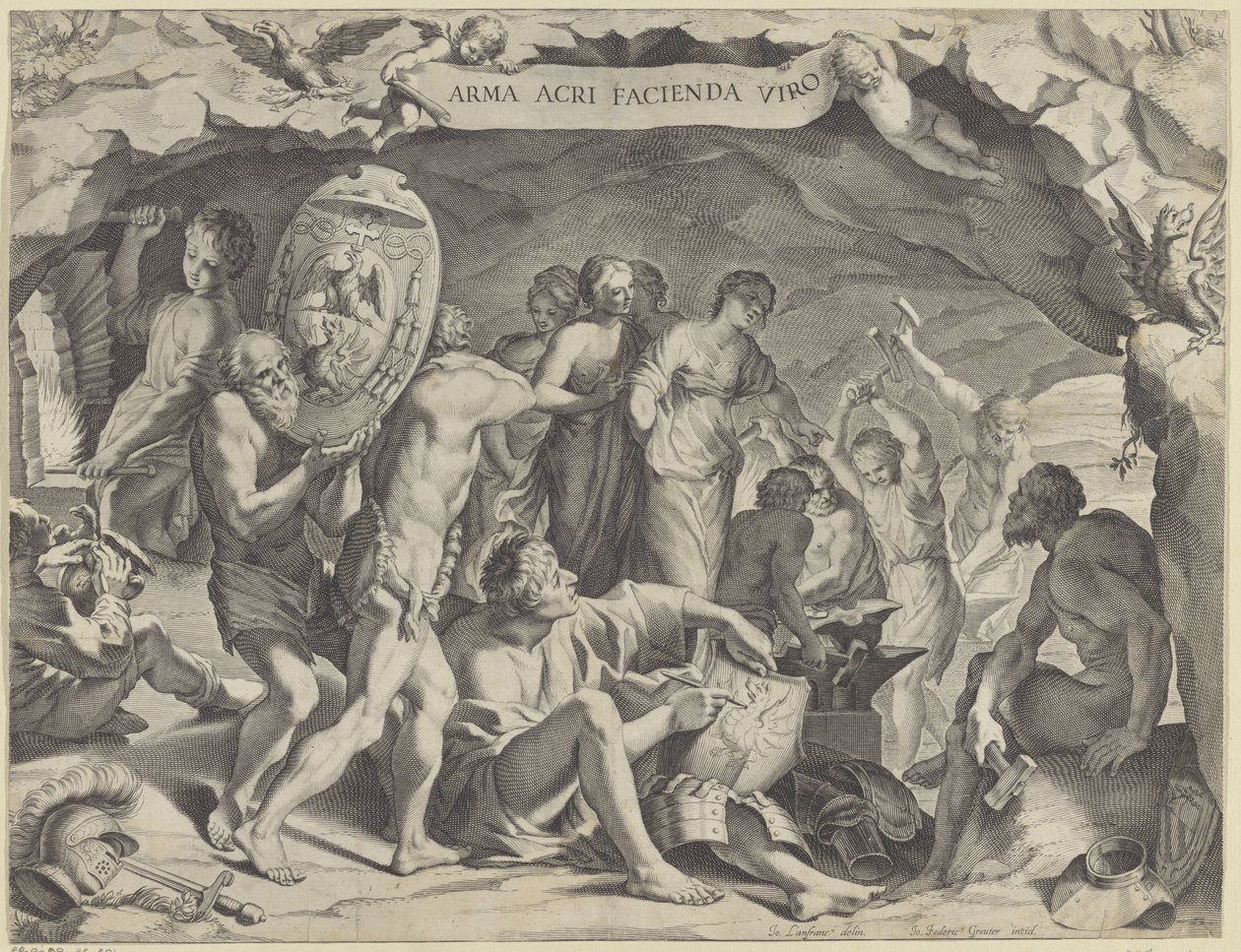 Die Schmiede des Vulkan von Johann Friedrich Greuter