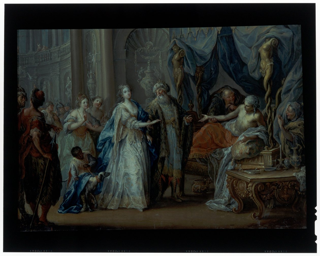 Antiochus und Stratonike von Johann Georg Platzer
