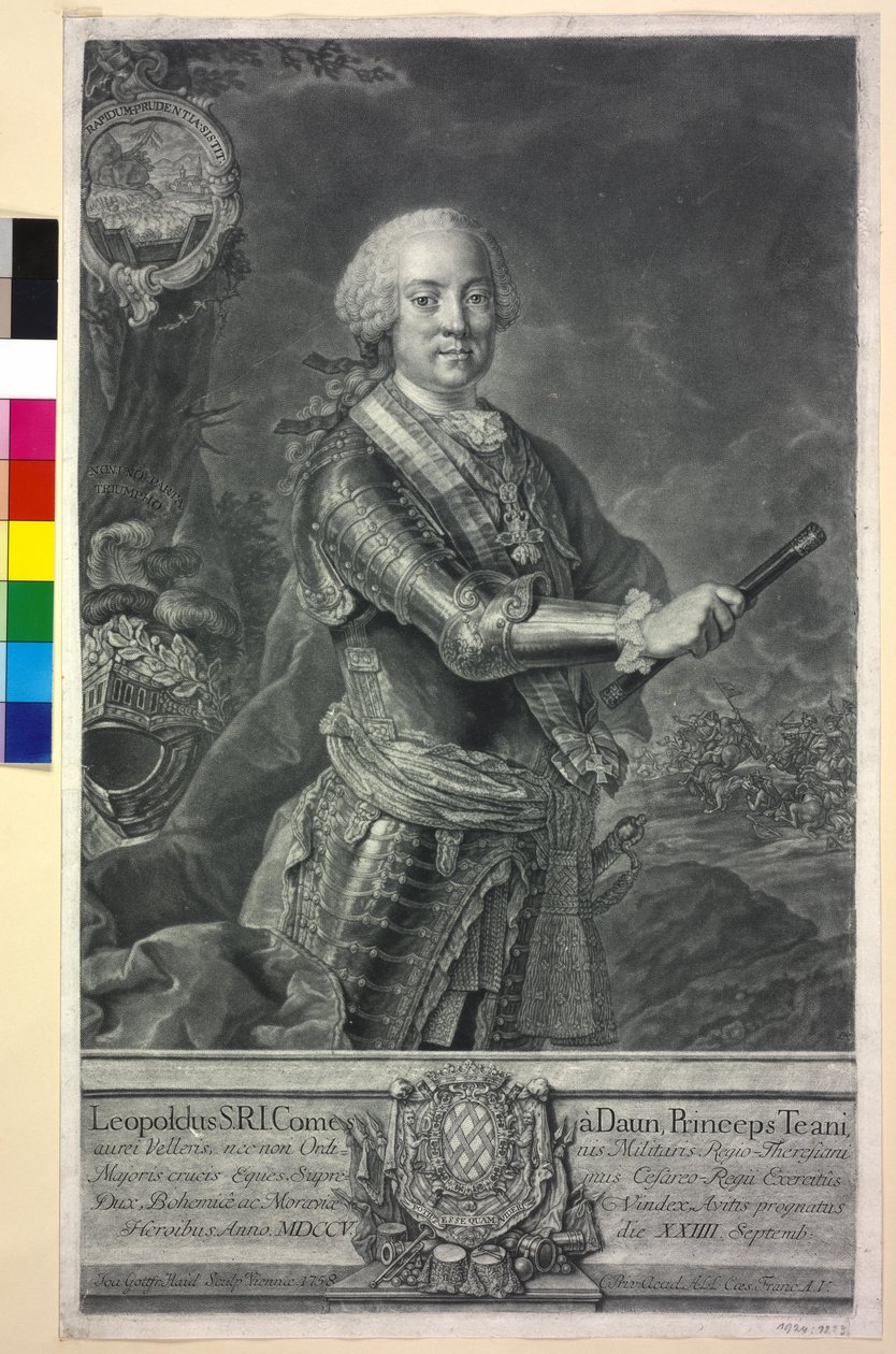 Leopold Graf Daun von Johann Gottfried Haid