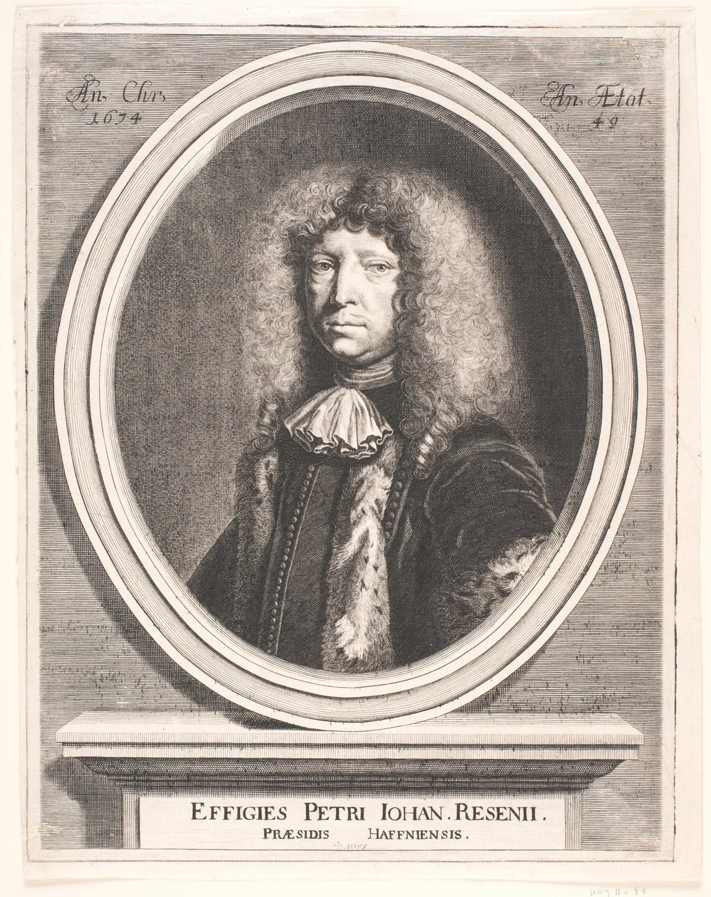 Peder Hansen Resen von Johann Husman