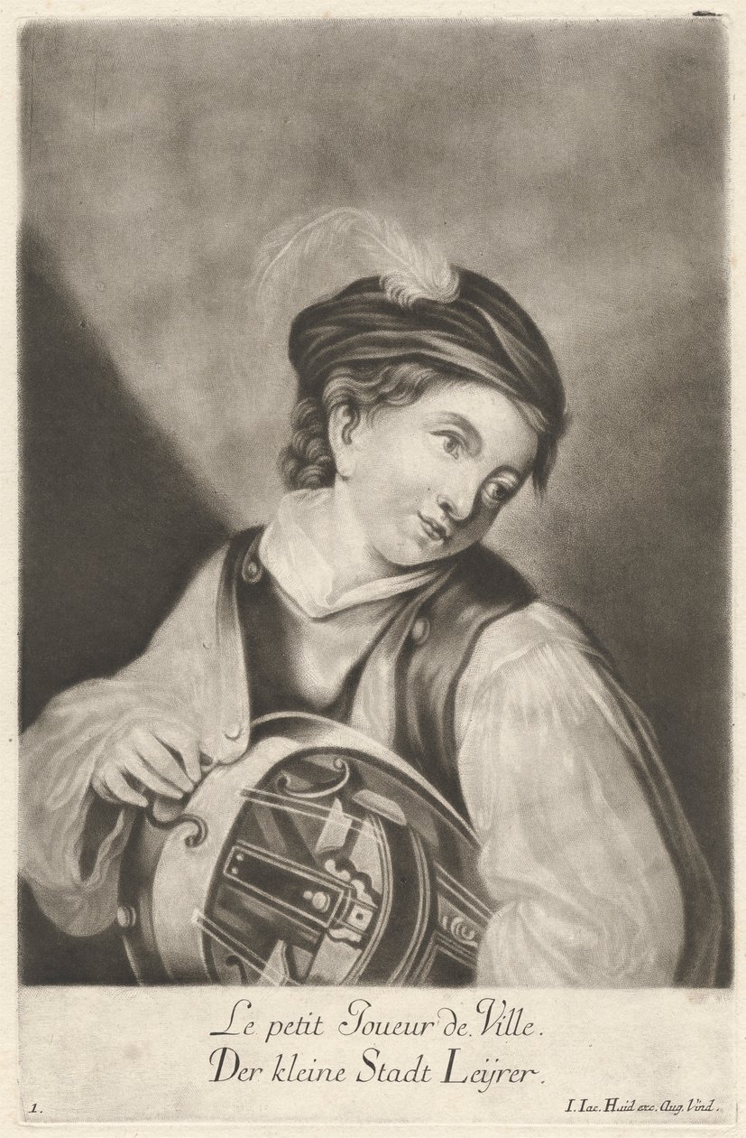 Der kleine Stadtspieler von Johann Jacobus Haid