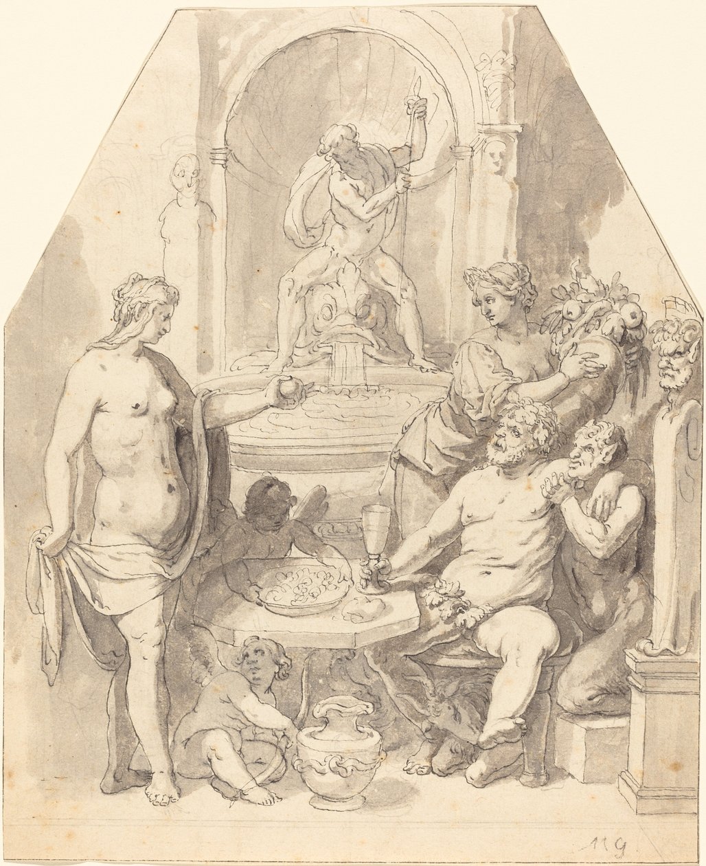 Ohne Ceres und Bacchus friert Venus von Johann Matthias Kager