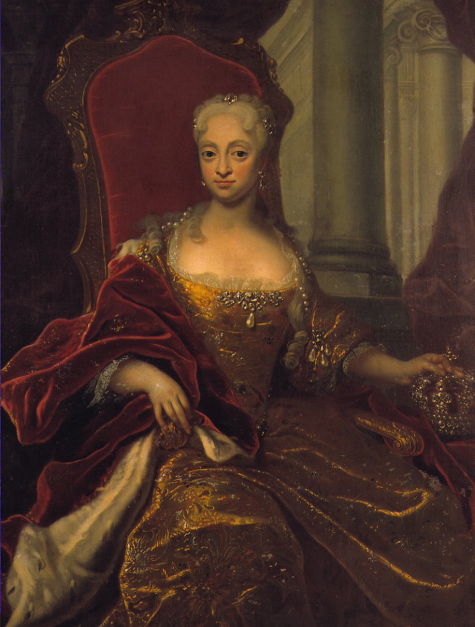 Louisemecklenburgdenmark von Johann Salomon Wahl
