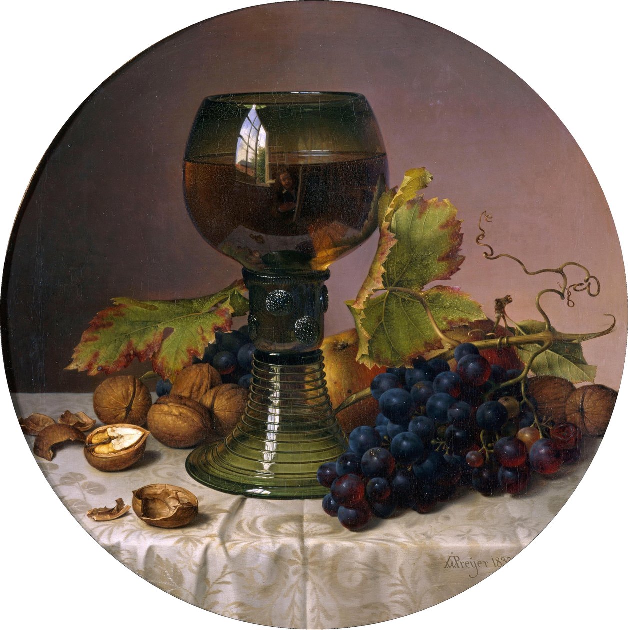 Obststillleben von Johann Wilhelm Preyer