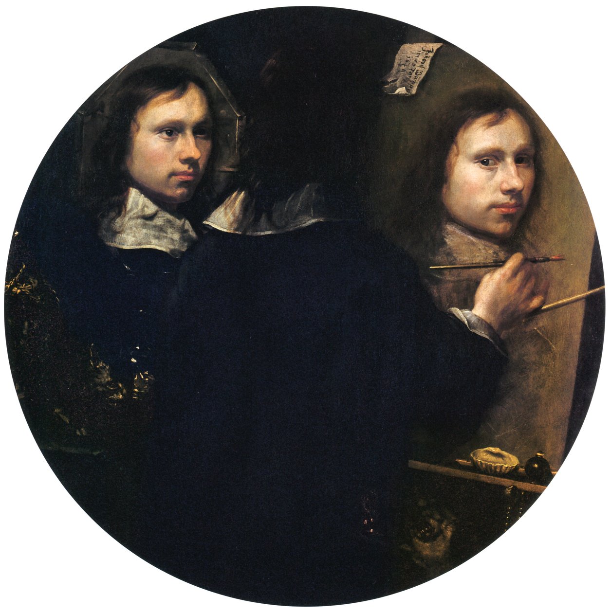 Selbstporträt von Johannes Gumpp Roberto